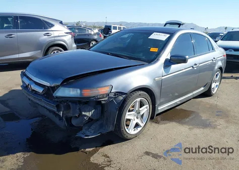 2006 Acura Tl из США, поврежденный, VIN 19UUA66266A027380